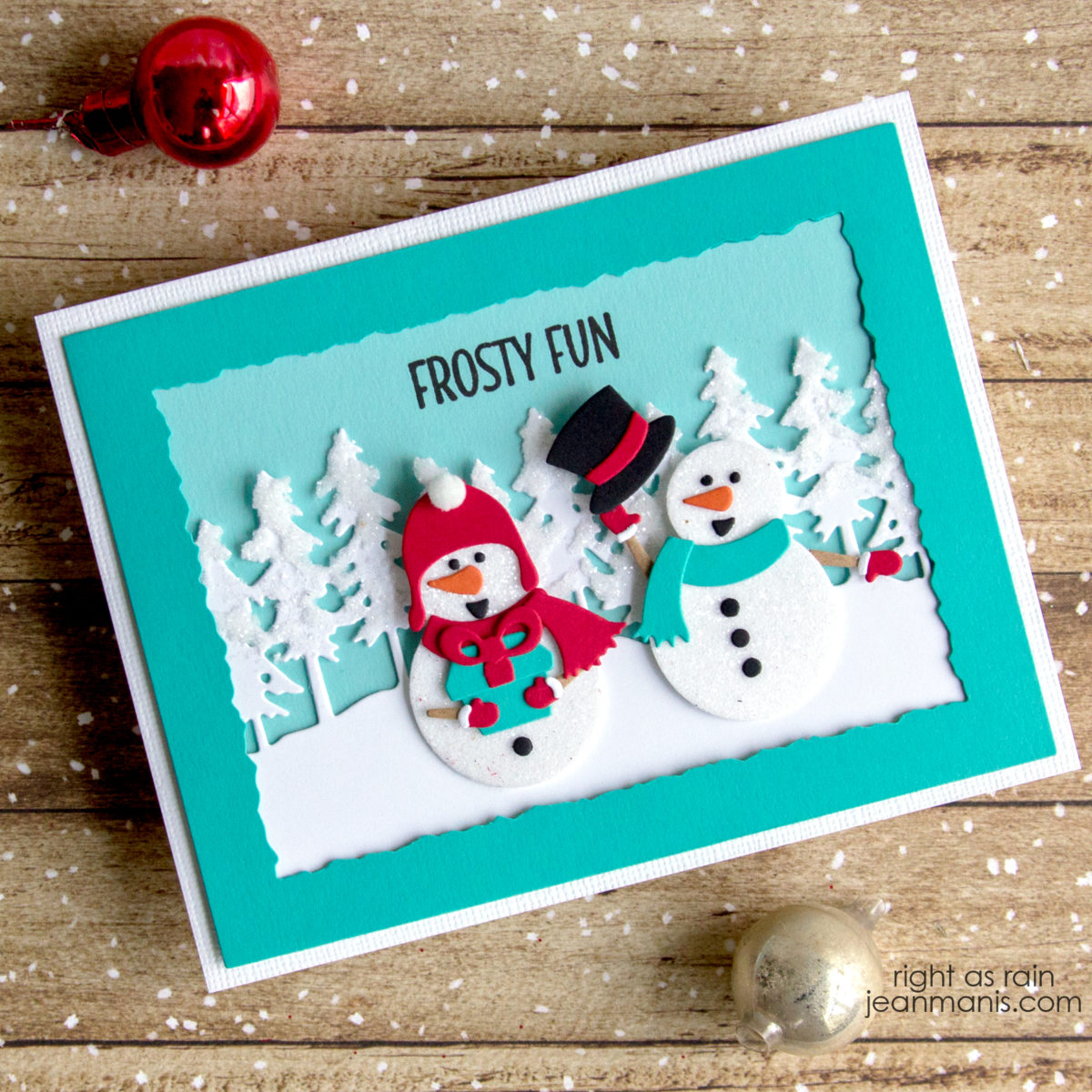 Rubbernecker Frosty Fun – Die-cut Snowmen