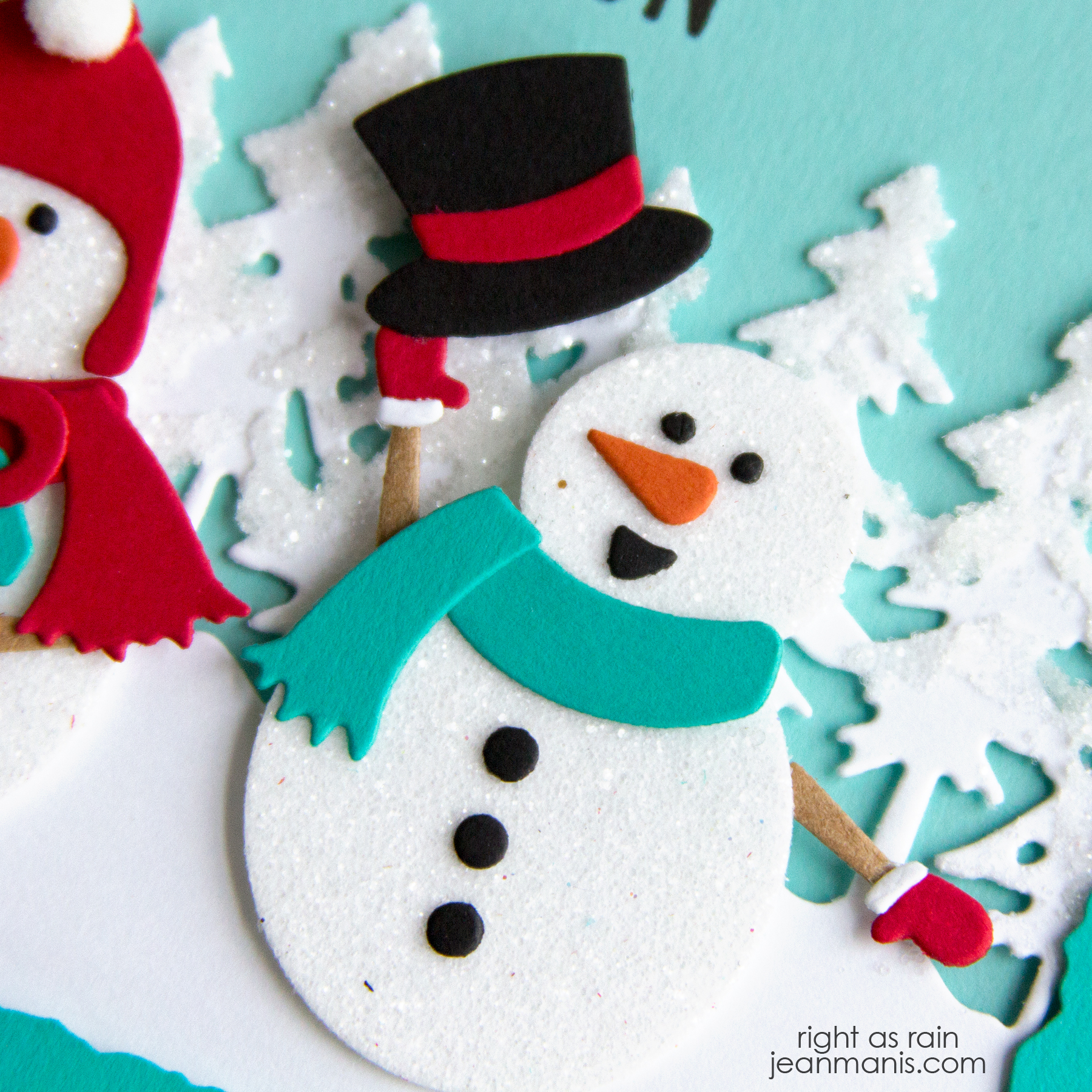 Rubbernecker Frosty Fun - Die-cut Snowmen