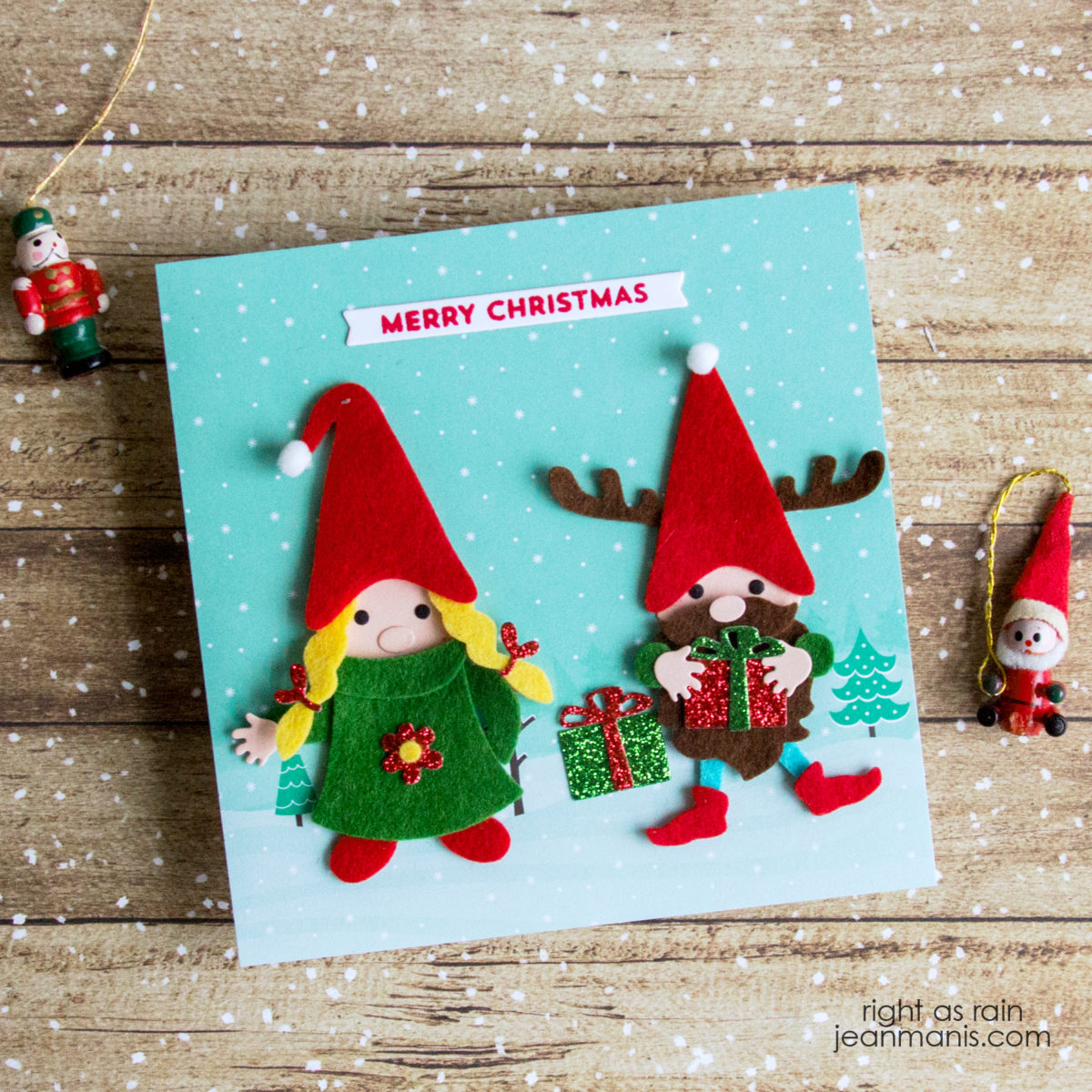 Elizabeth Craft Designs Christmas Gnomes