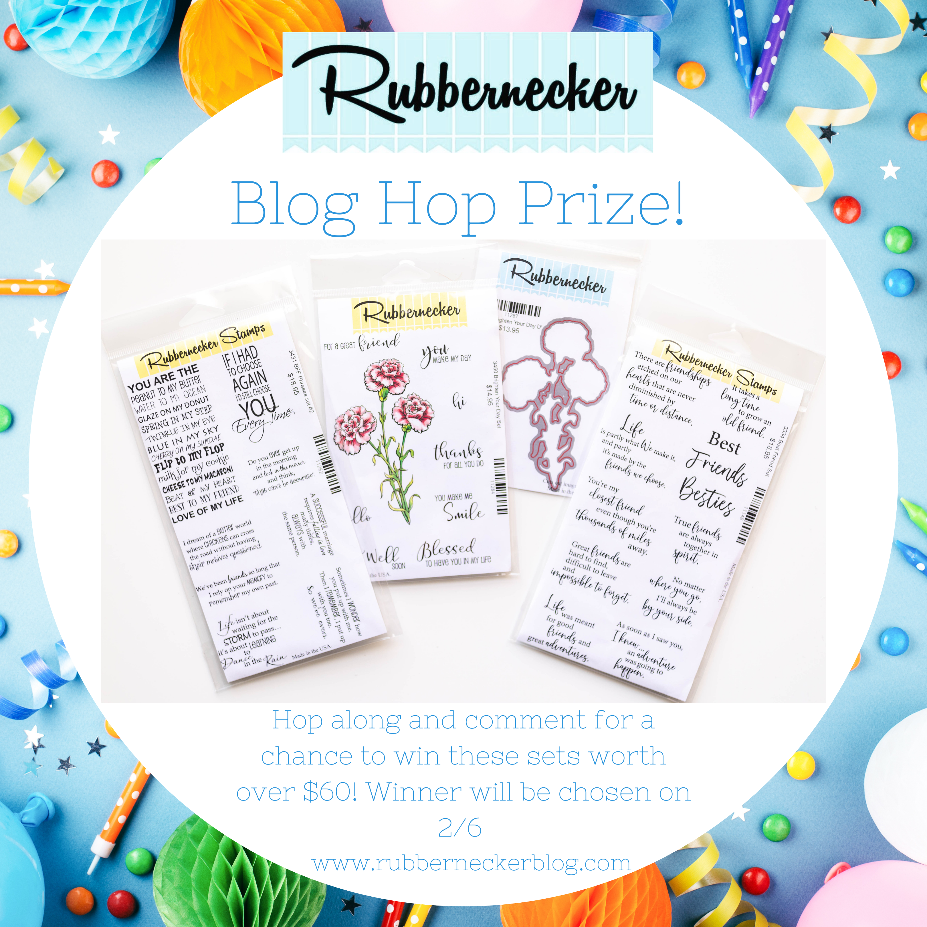 Rubbernecker Blog Hop Prize