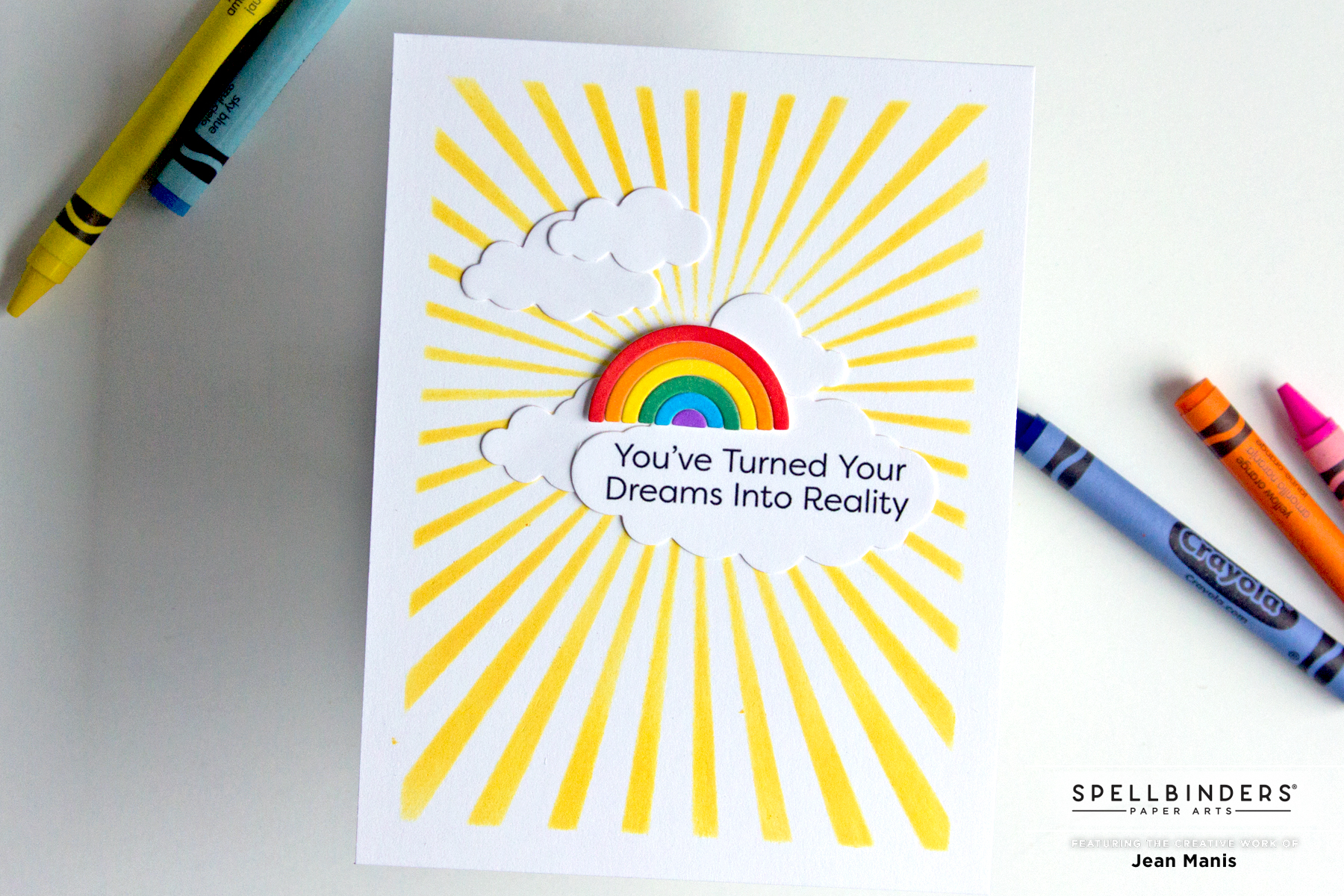 Spellbinders | Rainbow Card