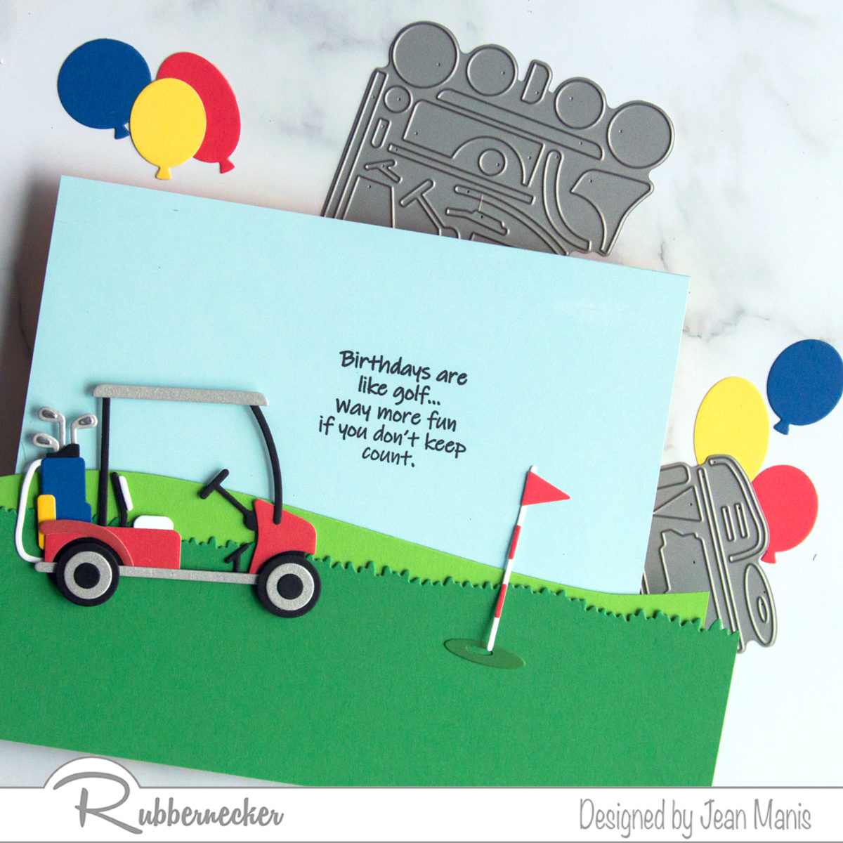 Rubbernecker | Golf Enthusiast Birthday Card