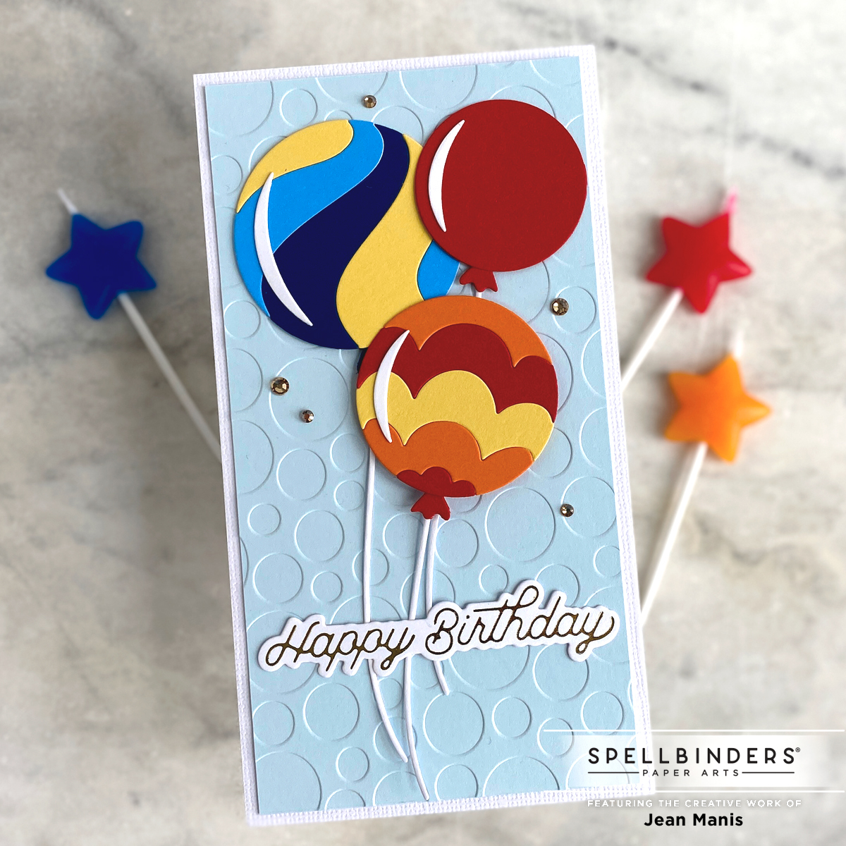 Spellbinders | Color Block Balloons