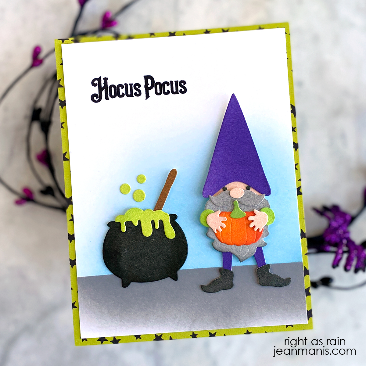 Elizabeth Craft Designs | Halloween Gnome