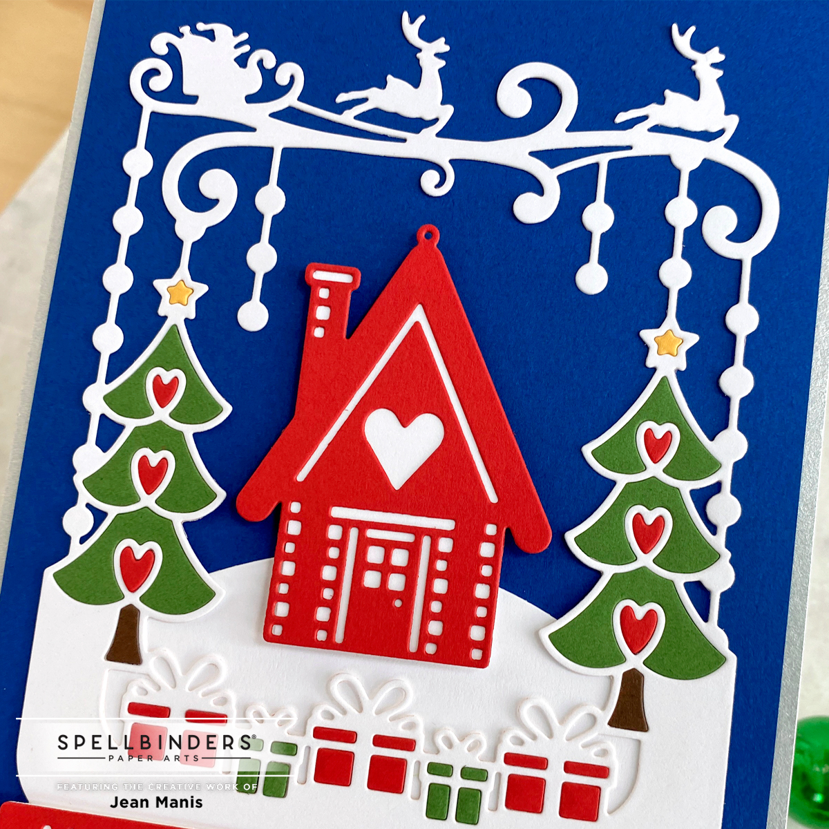 Spellbinders | Christmas Flourish All Hearts Come Home