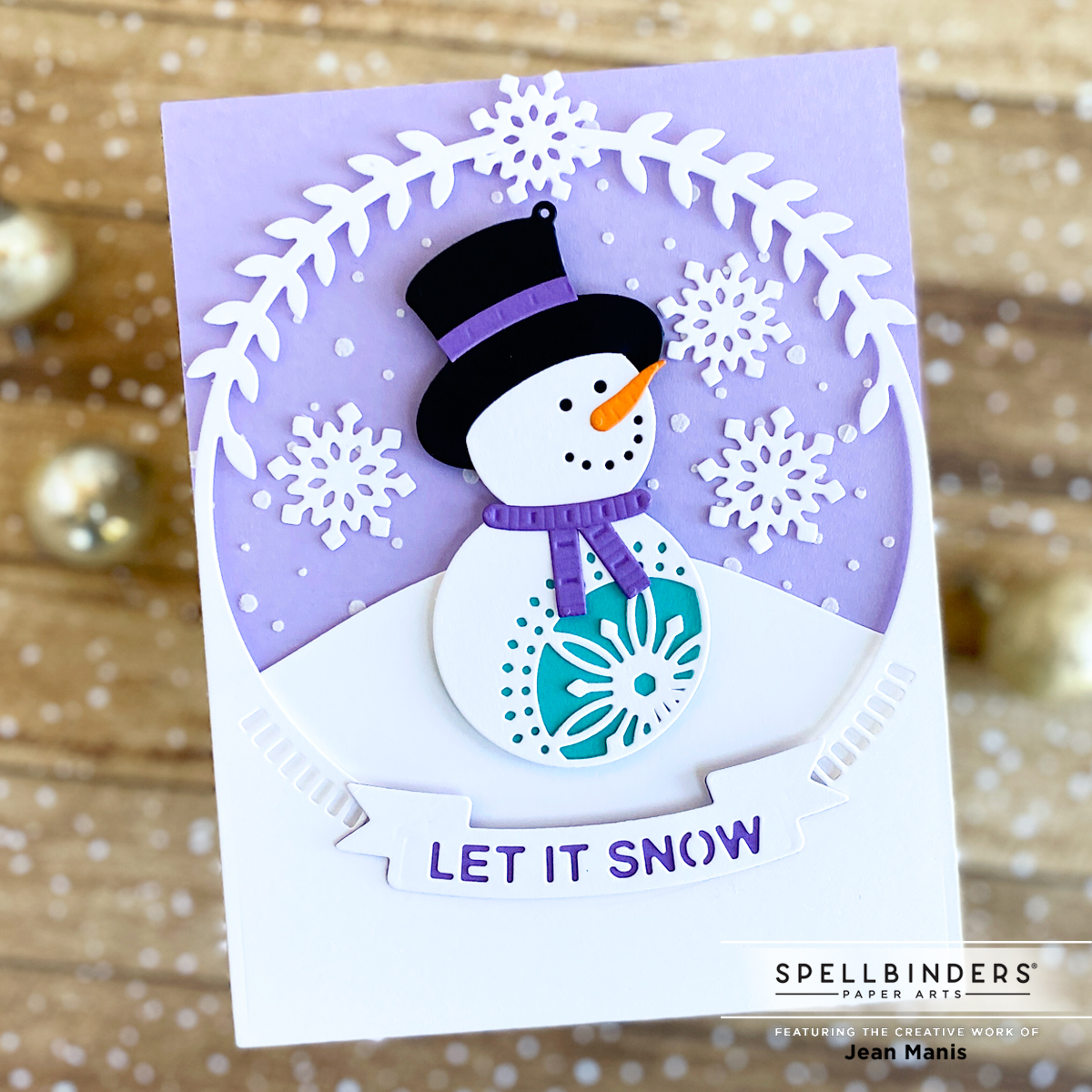 Spellbinders | Christmas Flourish Let It Snowman