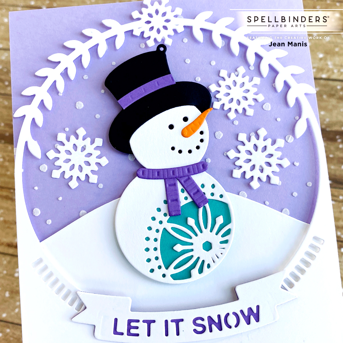 Spellbinders | Christmas Flourish Let It Snowman