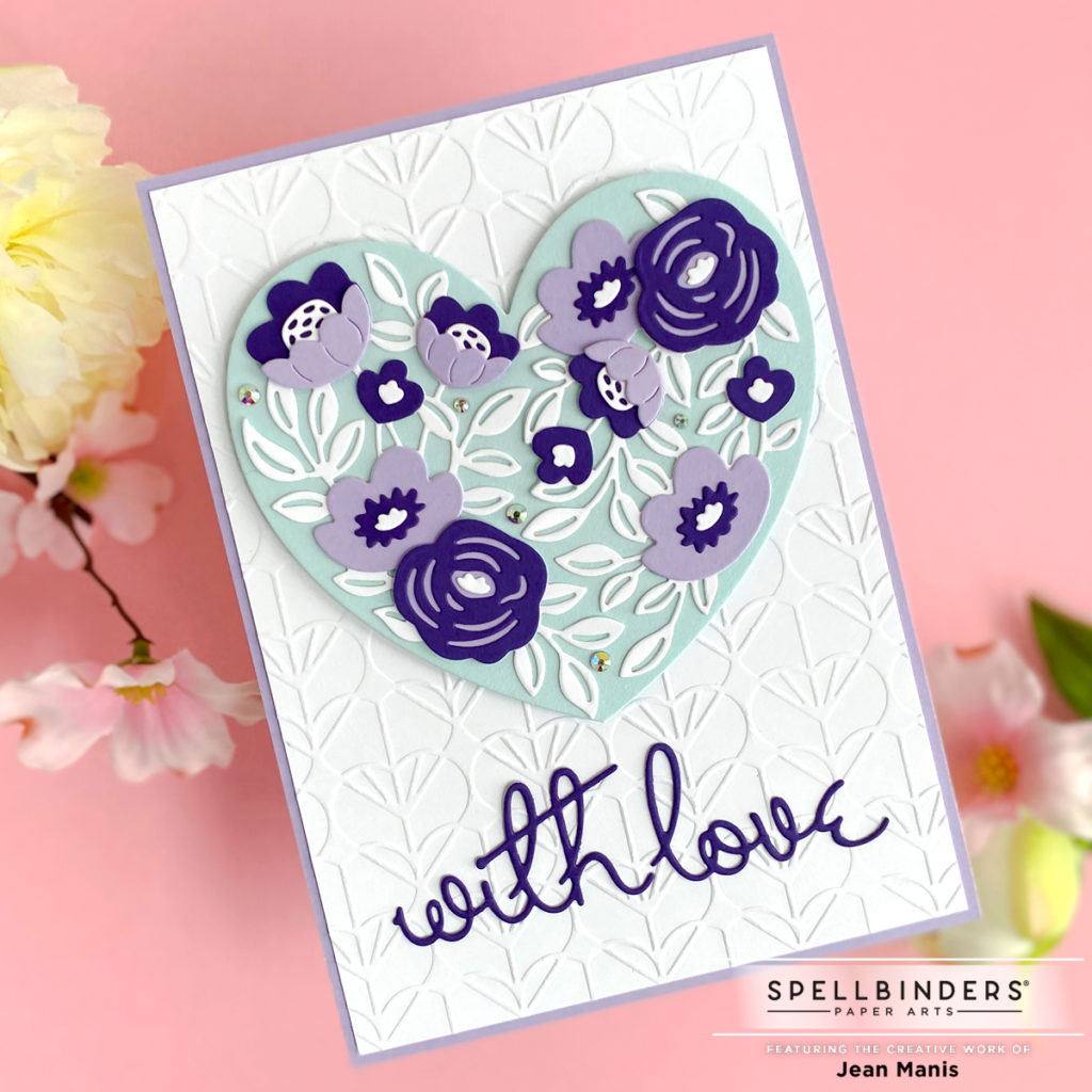 Spellbinders | December 2022 Large Die + Embossing Folder - Right as Rain