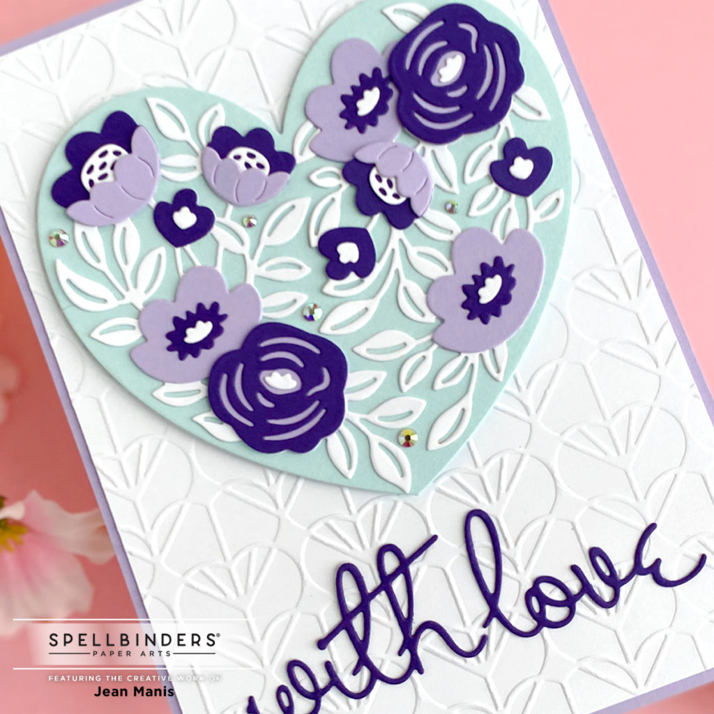 Spellbinders | December 2022 Large Die + Embossing Folder - Right as Rain