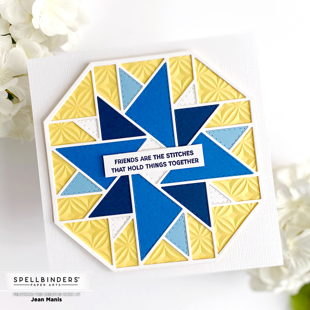 Spellbinders | Layered Windmill Quilt Square