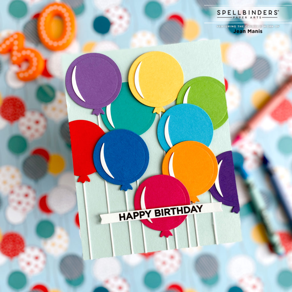 Spellbinders | Happy Birthday Balloons - Right as Rain