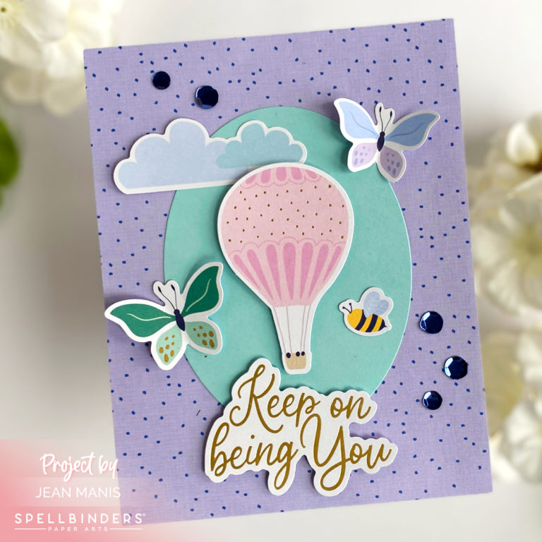 Spellbinders | March 2023 Quick & Easy Card Kit - Right as Rain