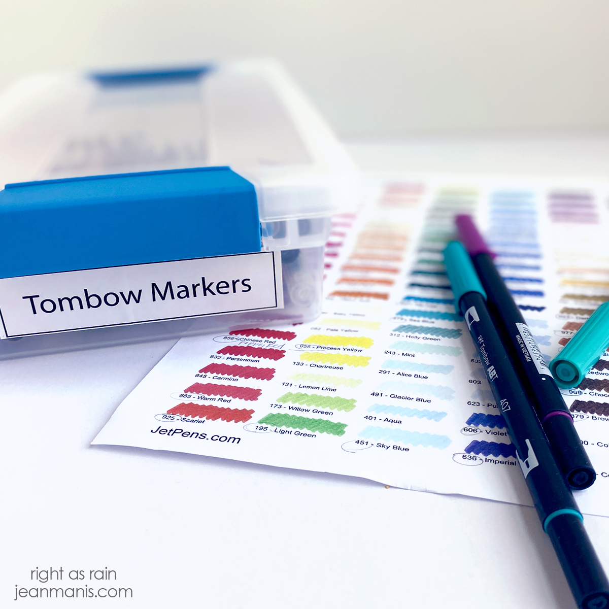 Resources for Watercoloring Stamped Images