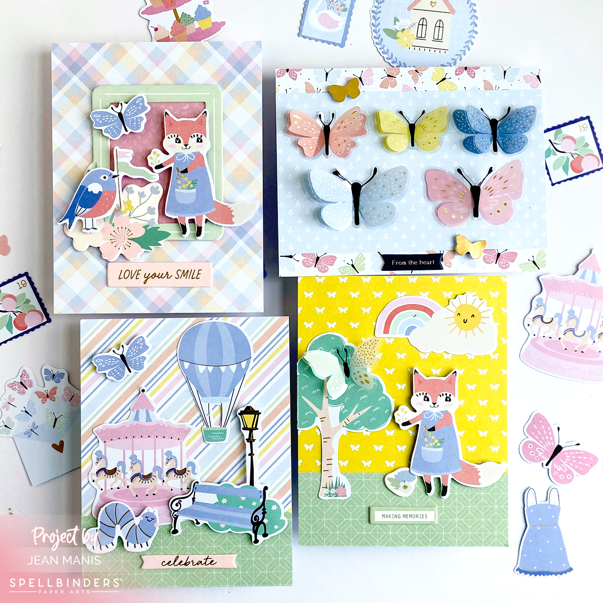 The Enchanting World of “A Little Hello” | Spellbinders Quick and Easy Card Kit