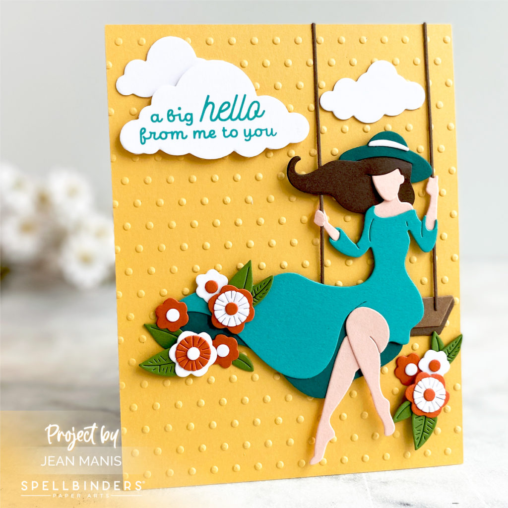 Breezy Swing | Spellbinders August 2023 Small Die of the Month - Right ...