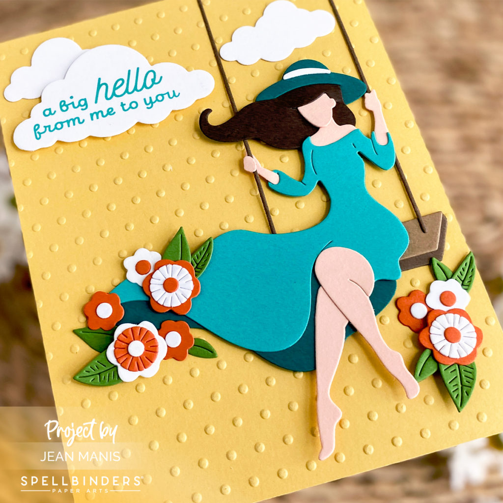 Breezy Swing | Spellbinders August 2023 Small Die of the Month - Right ...