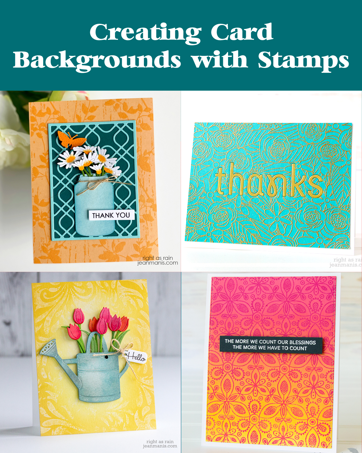 Exploring Background Stamps