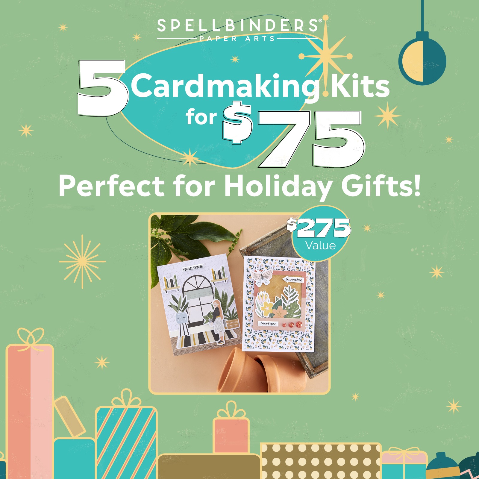 Spellbinders Cardmaking Kits Promotion