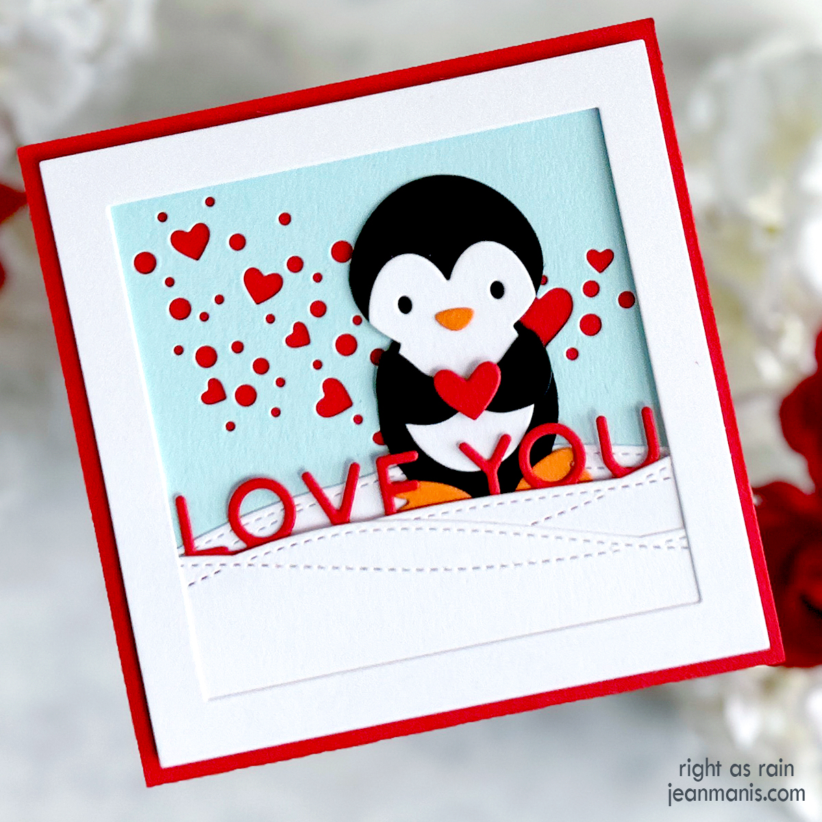 Penguin Valentine’s Day Card