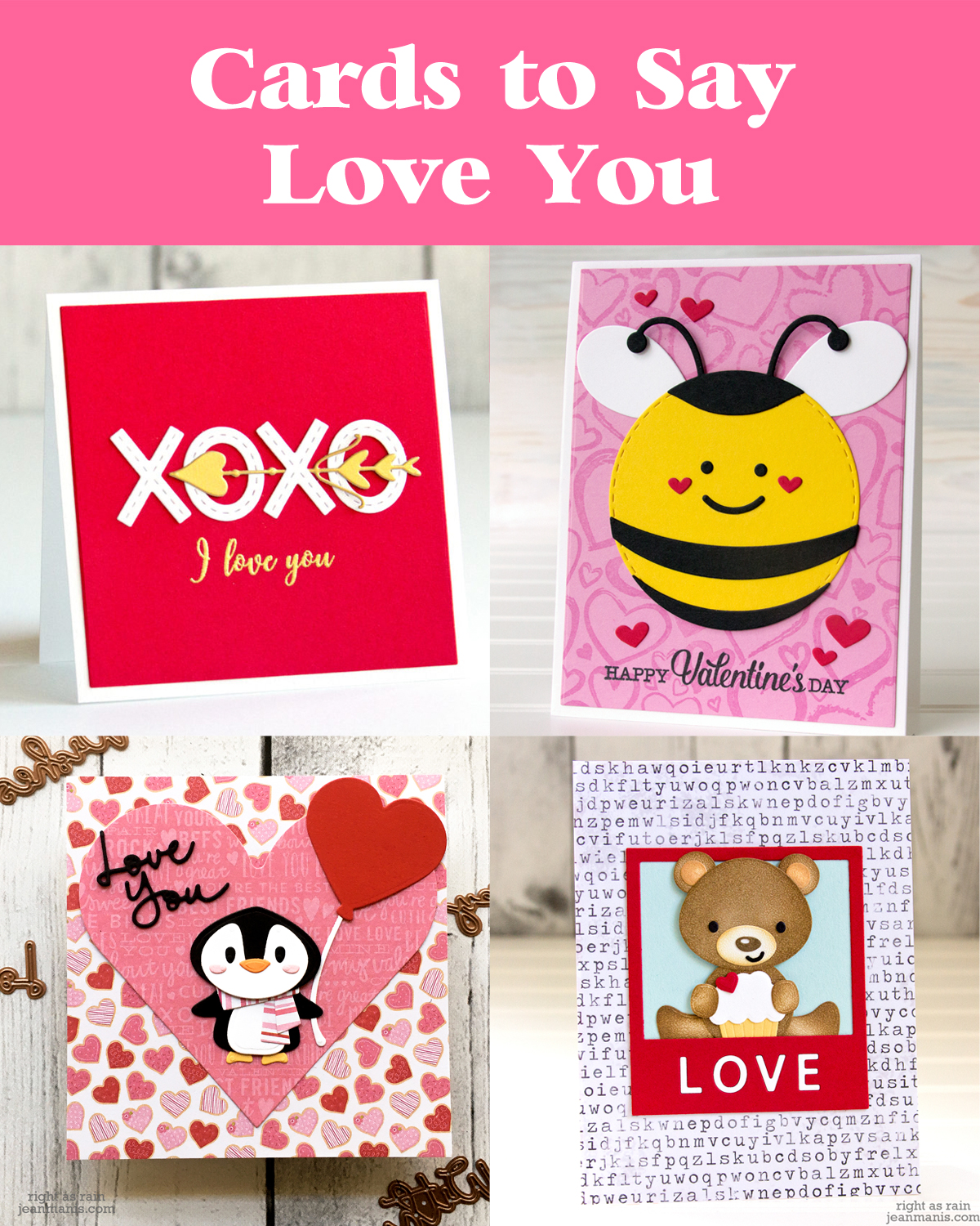 Crafting Love | Cards for Valentine’s Day