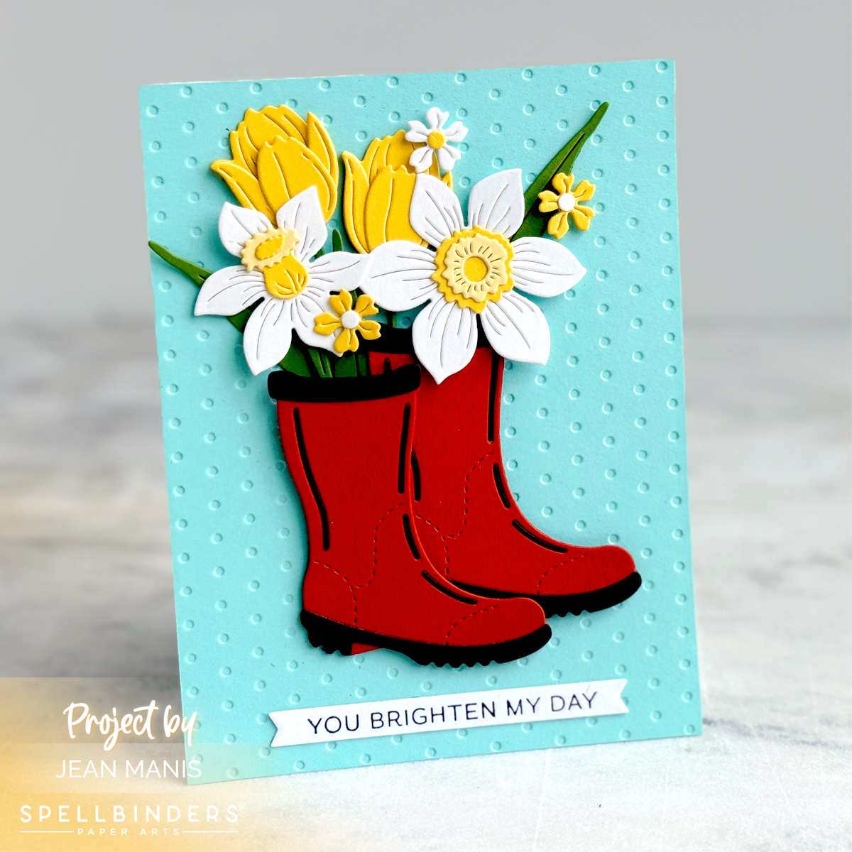 Spellbinders | Rain Boot Bouquet