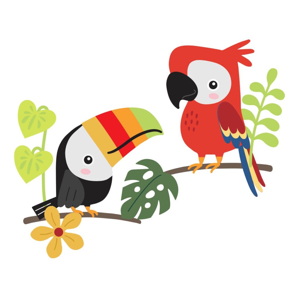 Spellbinders tropical friends right as rain