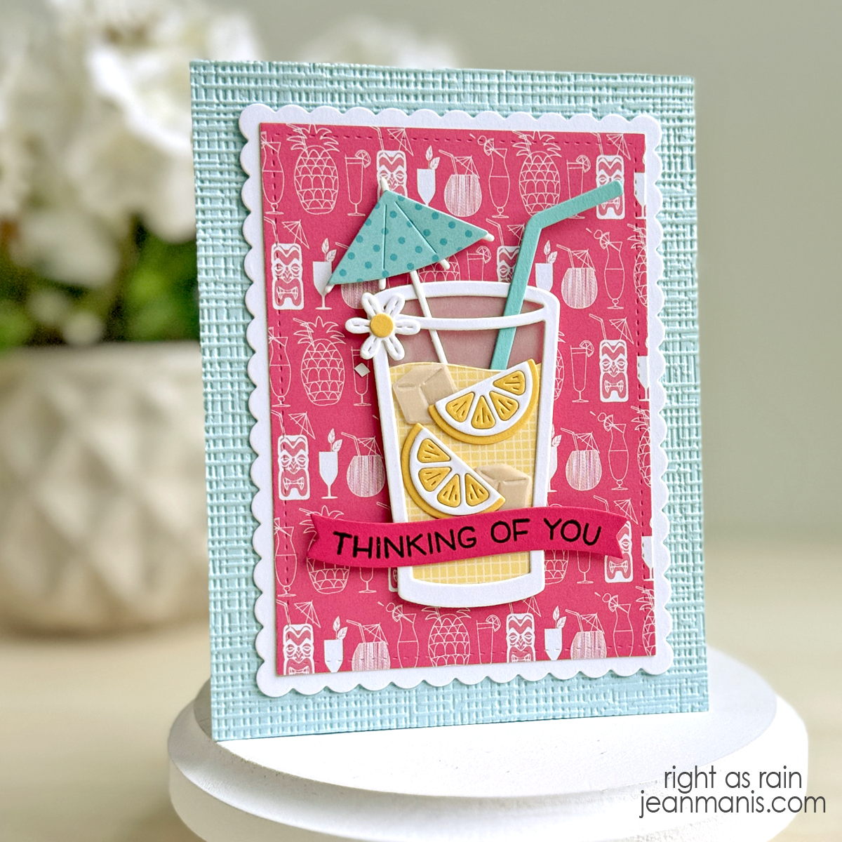 Lawn Fawn | Refreshing Summer Card