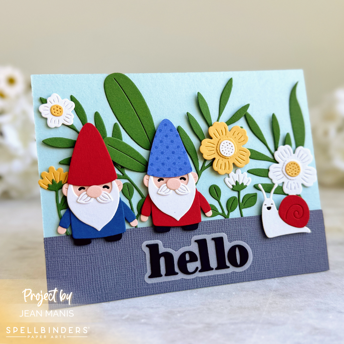 Spellbinders | Whimsical Garden Card