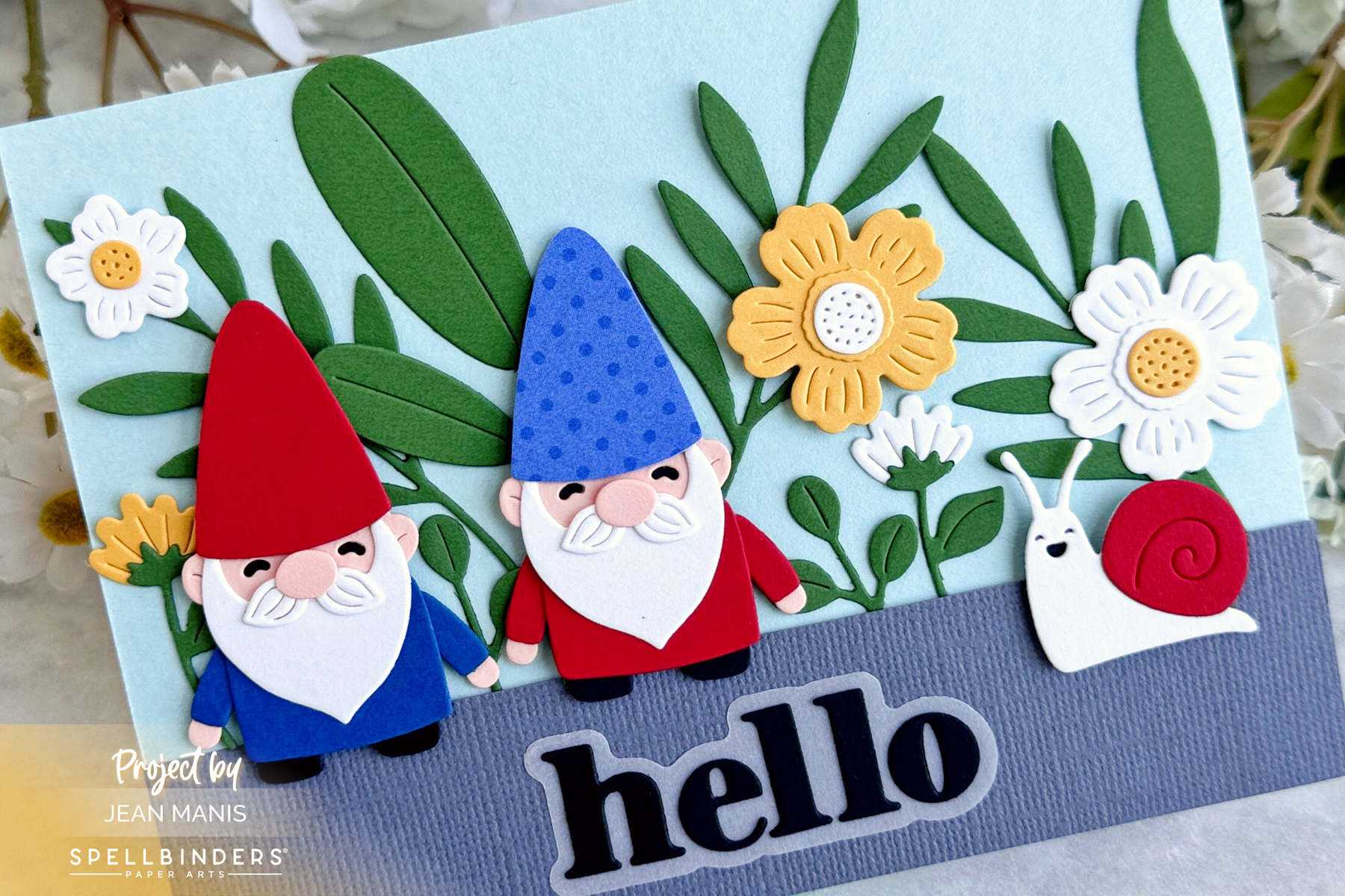 Spellbinders | Whimsical Garden Card