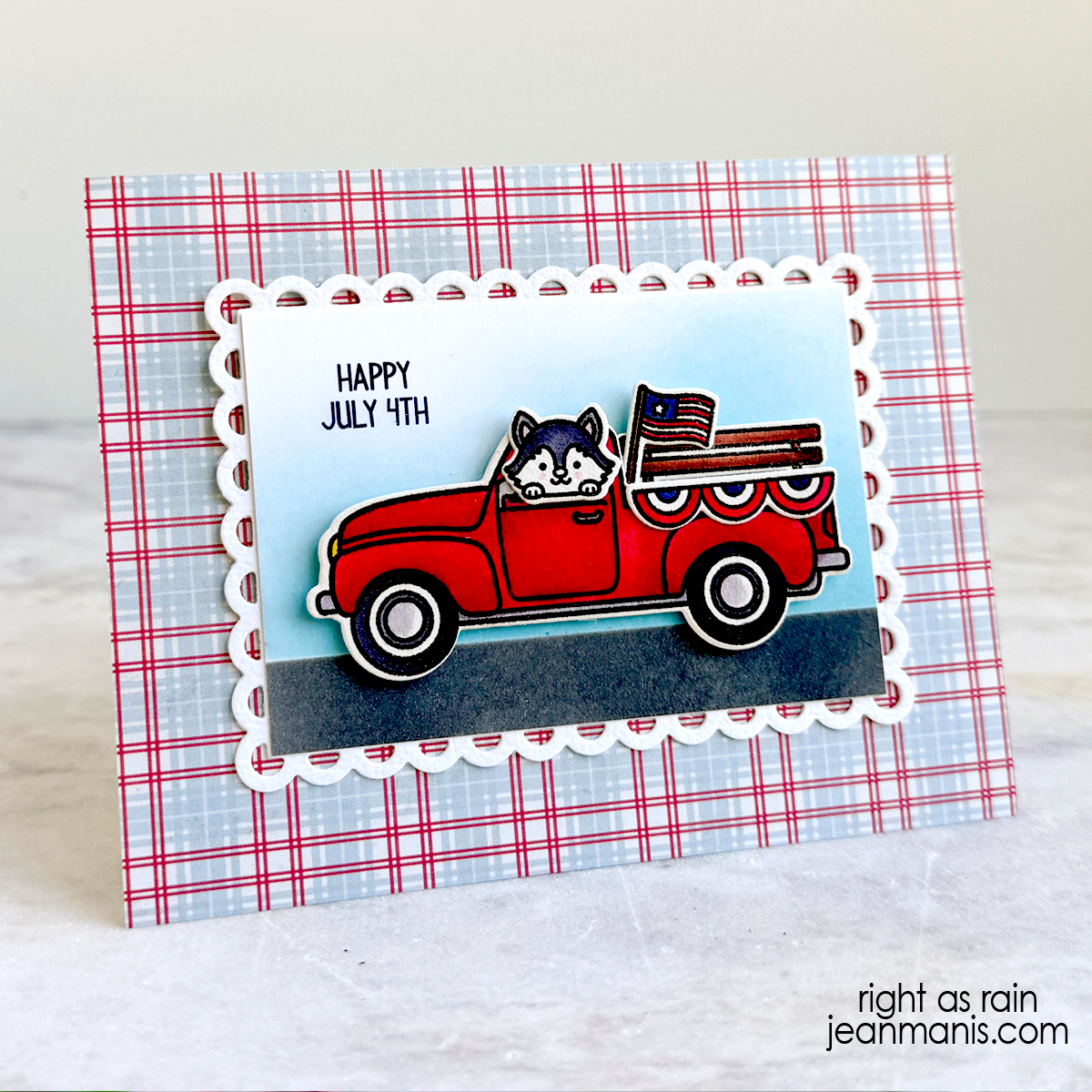Sunny Studio Stamps | July 4th Truckload