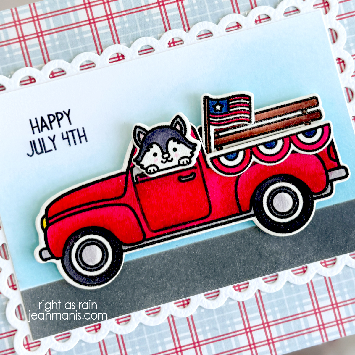 Sunny Studio Stamps | July 4th Truckload