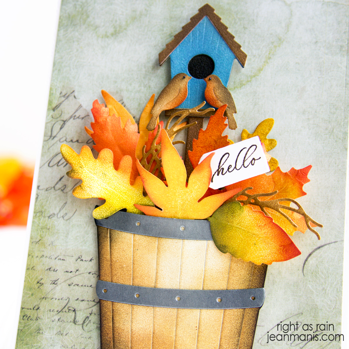 Elizabeth Craft Designs | Autumn Scene