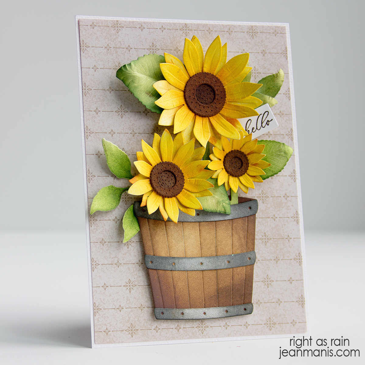 Elizabeth Craft Designs | Harvest Sunflowers