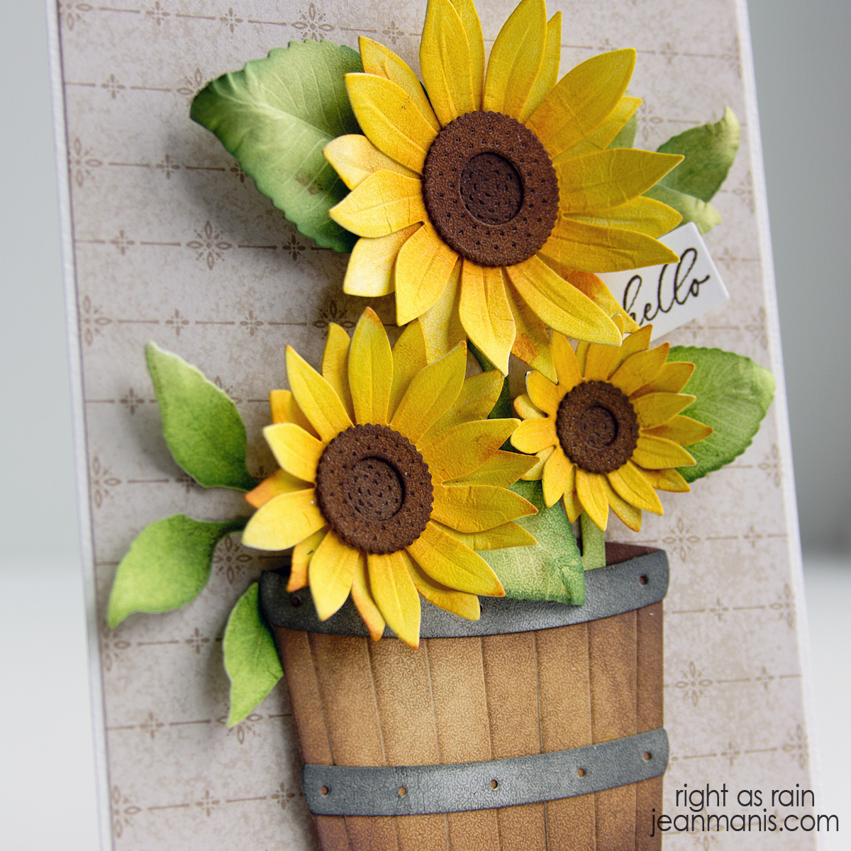 Elizabeth Craft Designs | Harvest Sunflowers