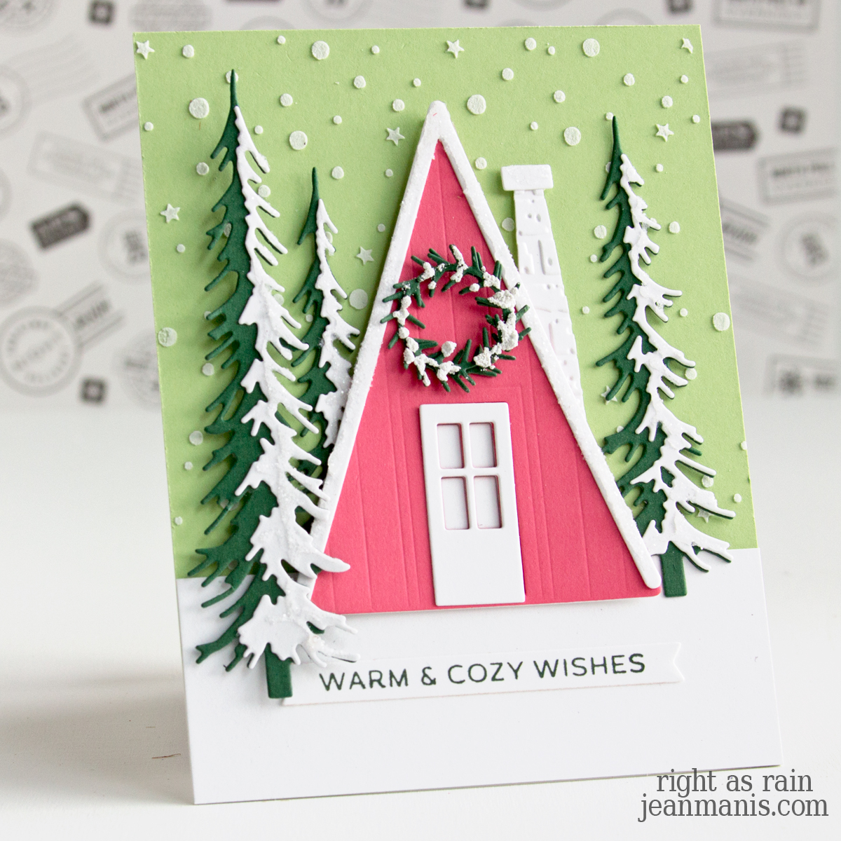 Memory Box Christmas A-Frame