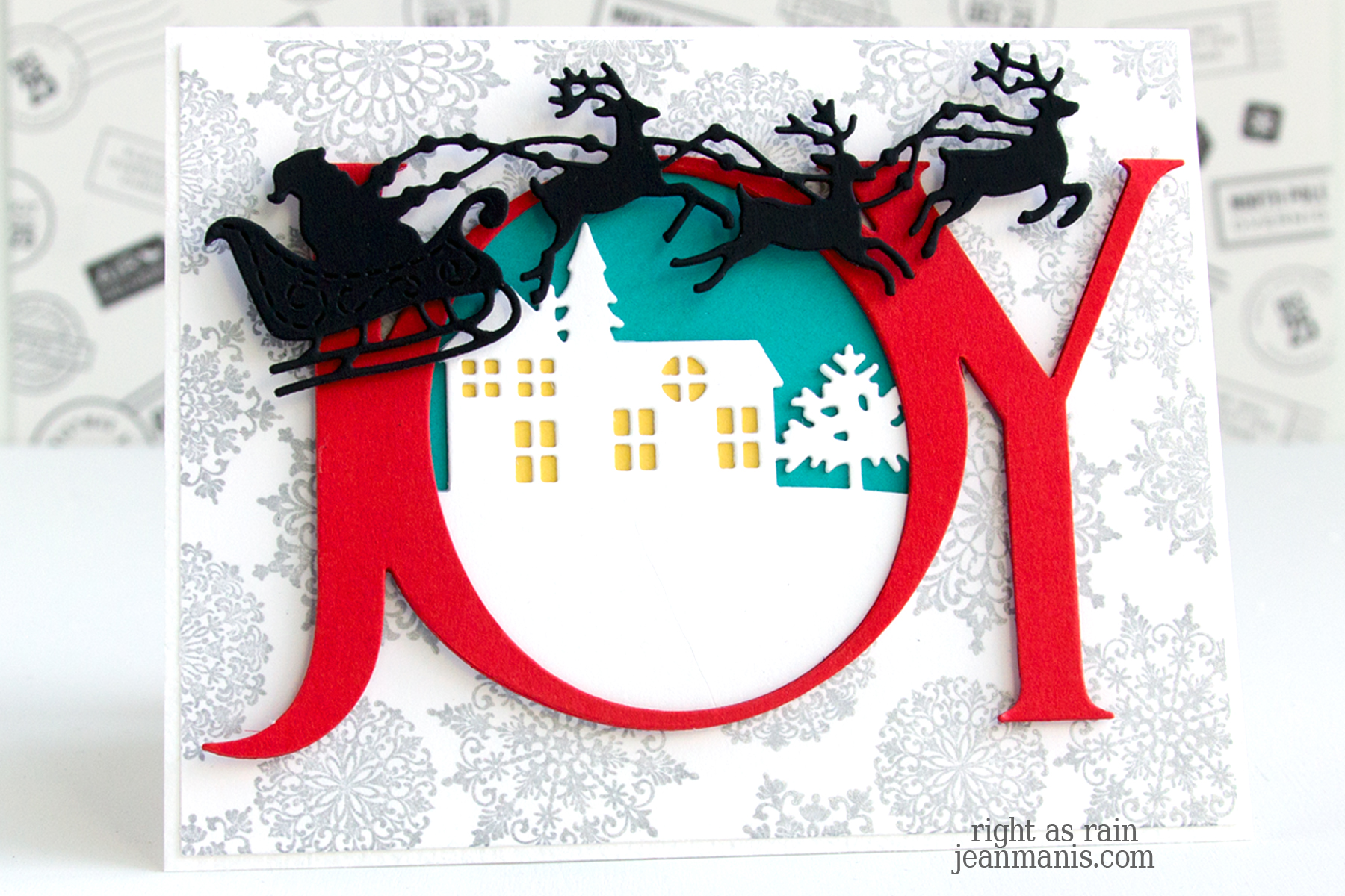 Penny Black JOYful Christmas Card