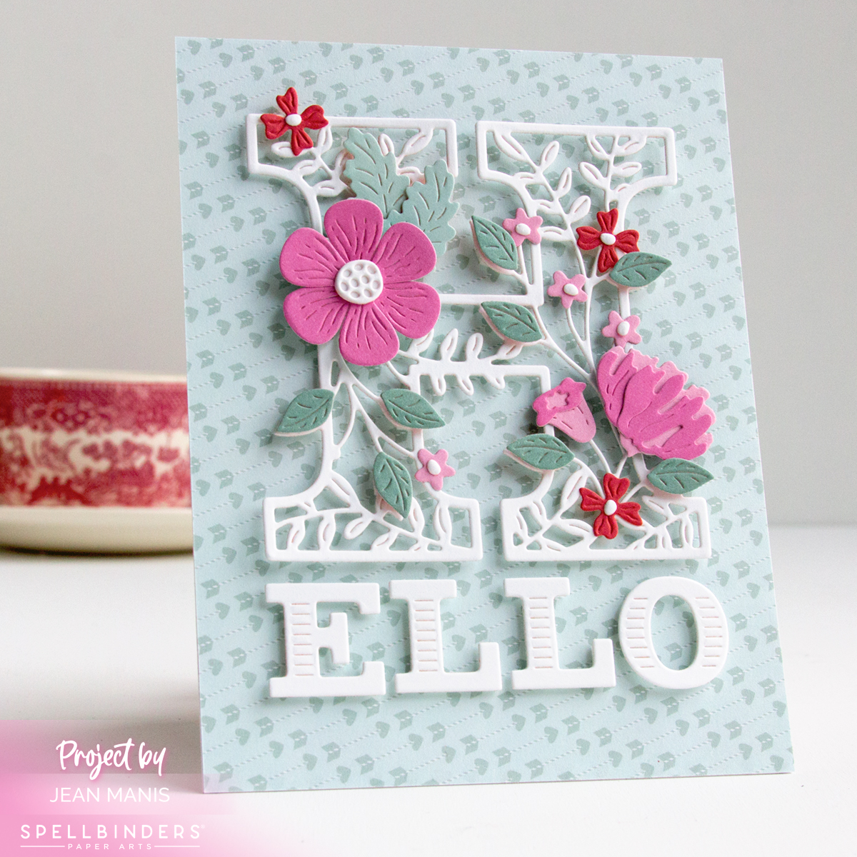 December 2024 Small Die Kit Club - “Blooming Hello”