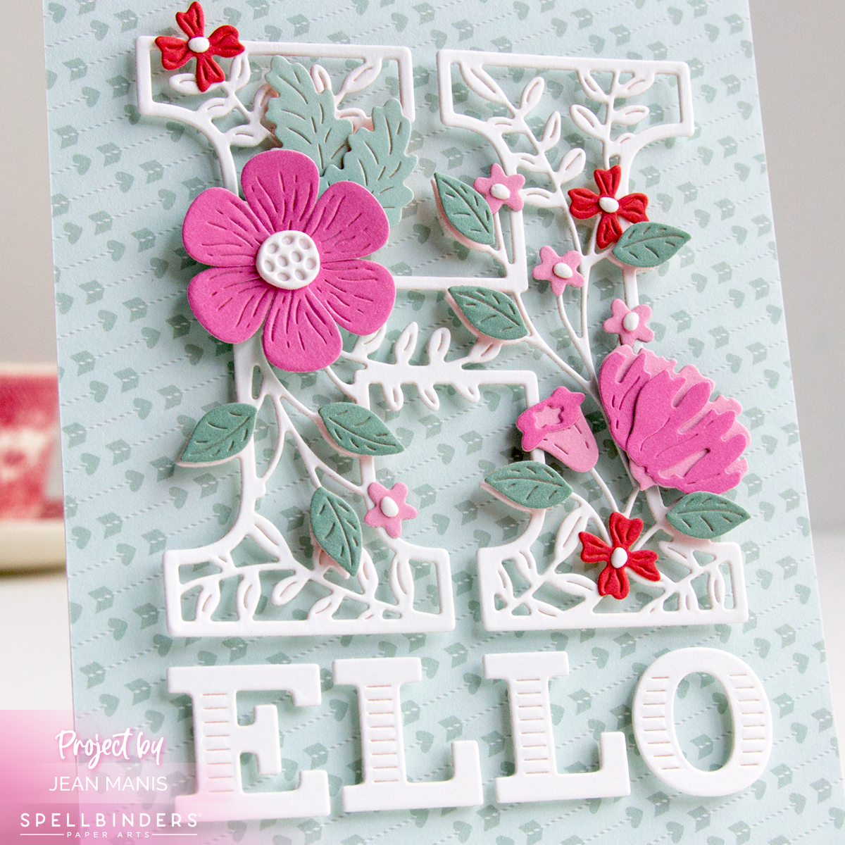 December 2024 Small Die Kit Club - “Blooming Hello”