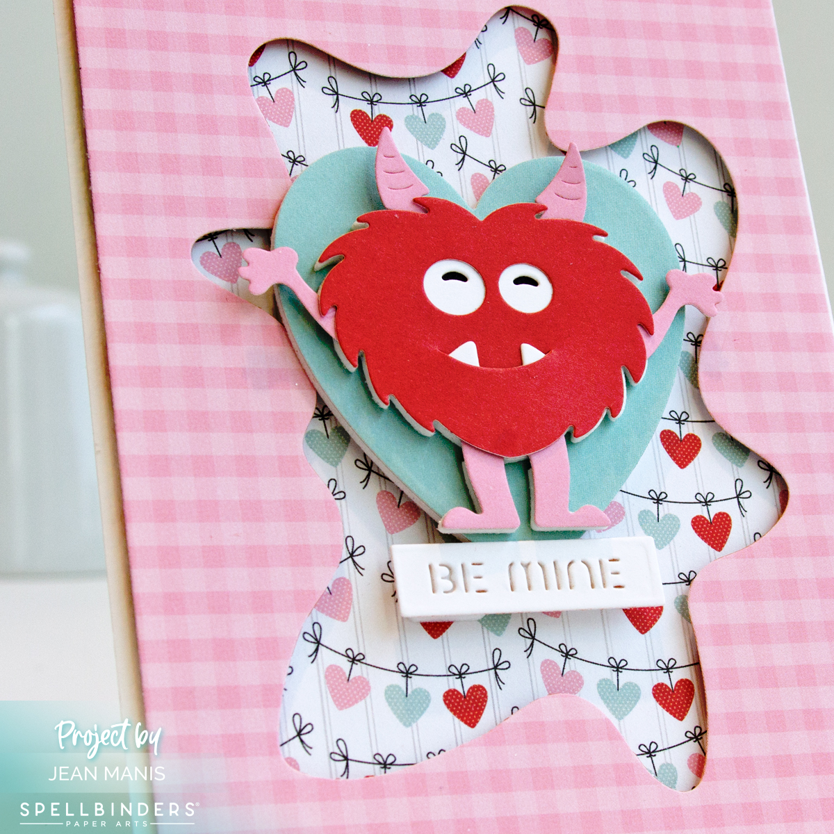 Monster Love: Easy Valentine's Day Card