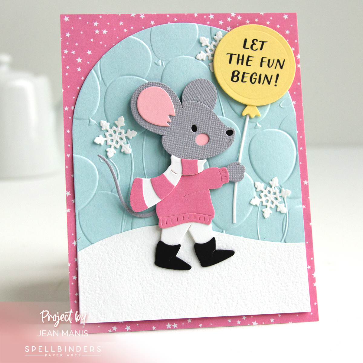 Spellbinders | Winter Birthday Card