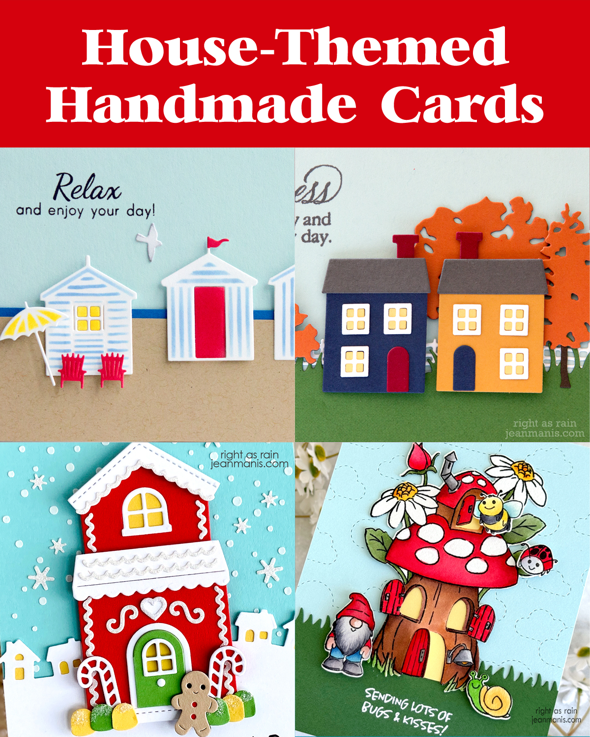 Charming House-Themed Cards