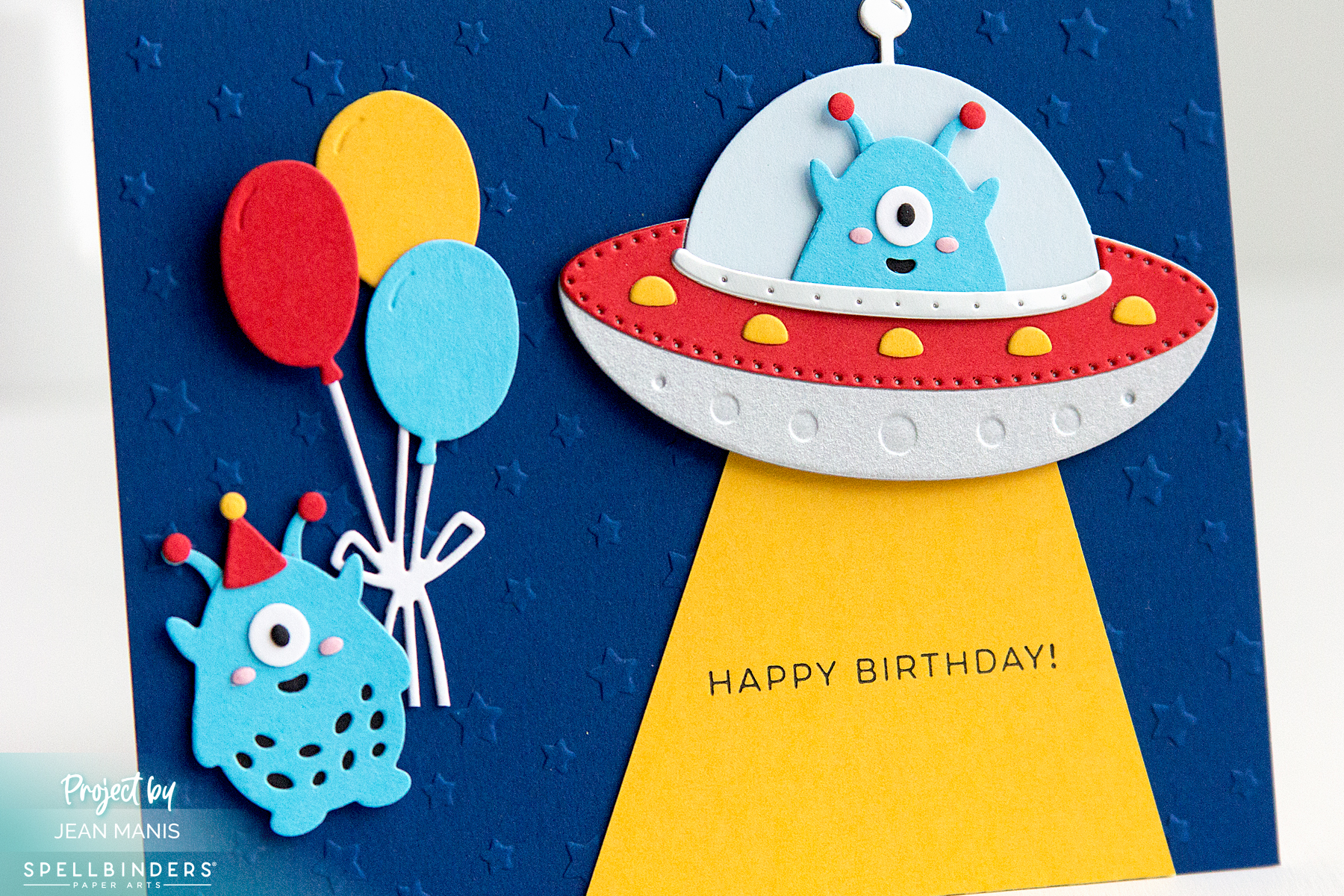 Out-of-This-World Alien Birthday Card