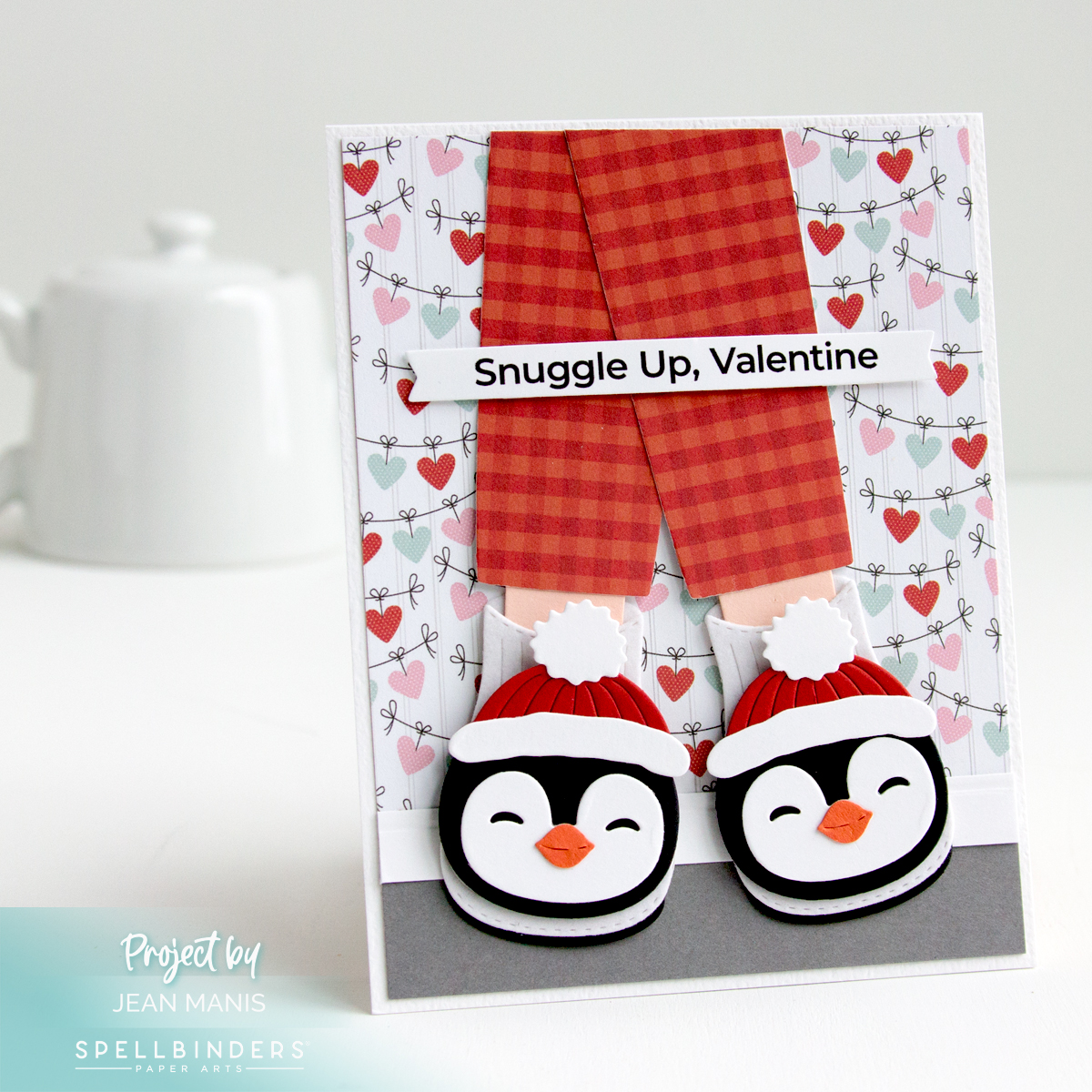 Cozy Toes Slippers: Valentine’s Card Twist