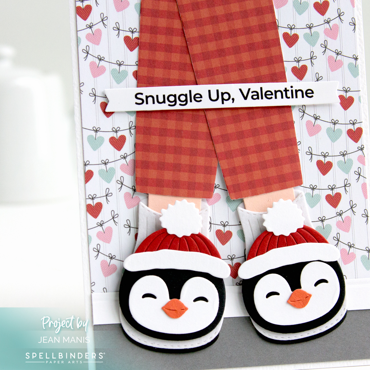 Cozy Toes Slippers: Valentine’s Card Twist