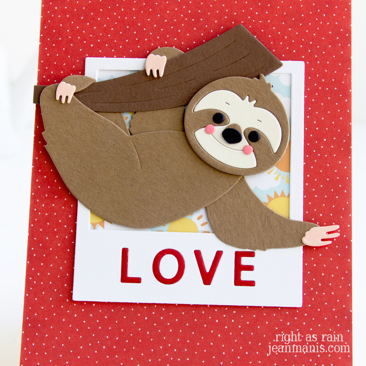 Elizabeth Craft Designs | Slow the Sloth