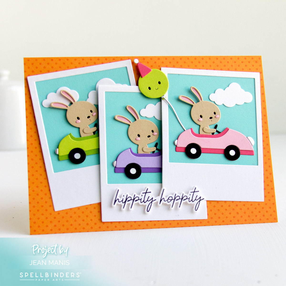 Triple the Cuteness Easter Card