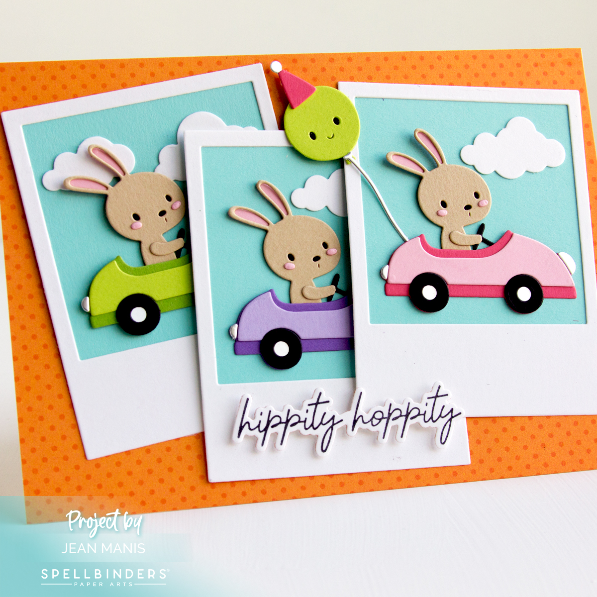 Triple the Cuteness Easter Card