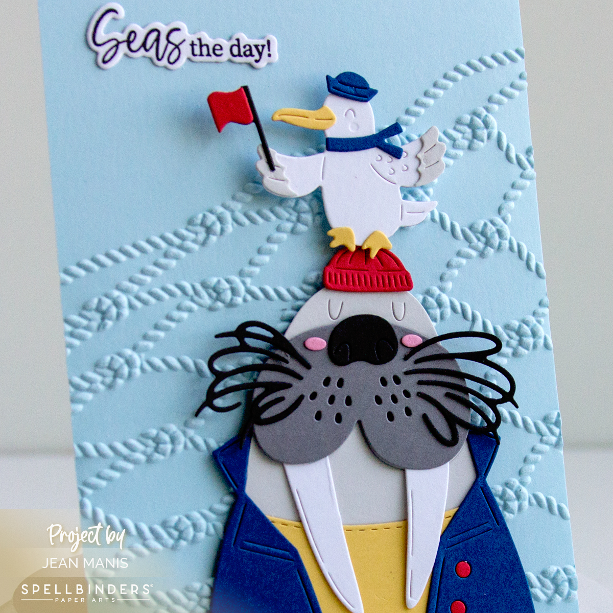 Spellbinders | Whimsical Nautical Card