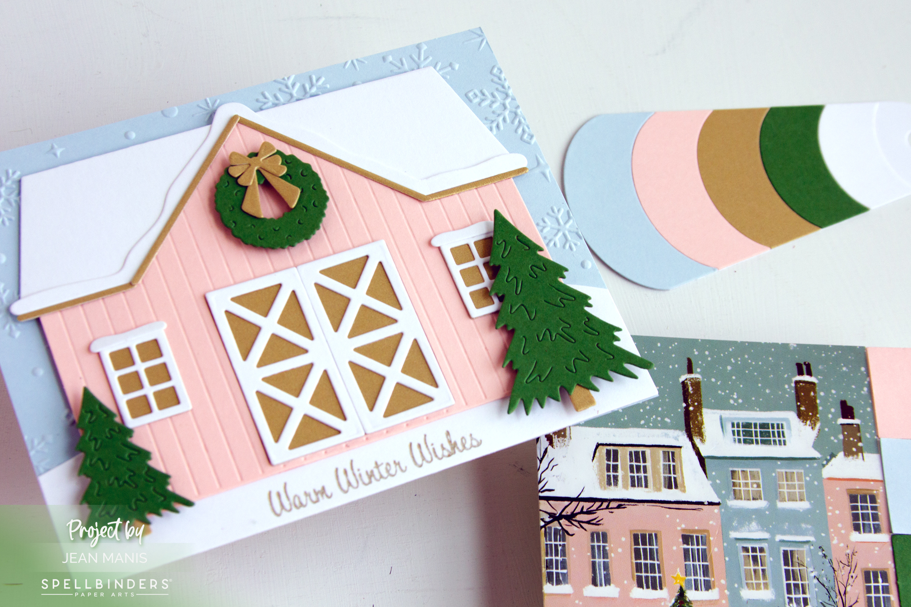 Spellbinders | New Take on a Holiday Barn