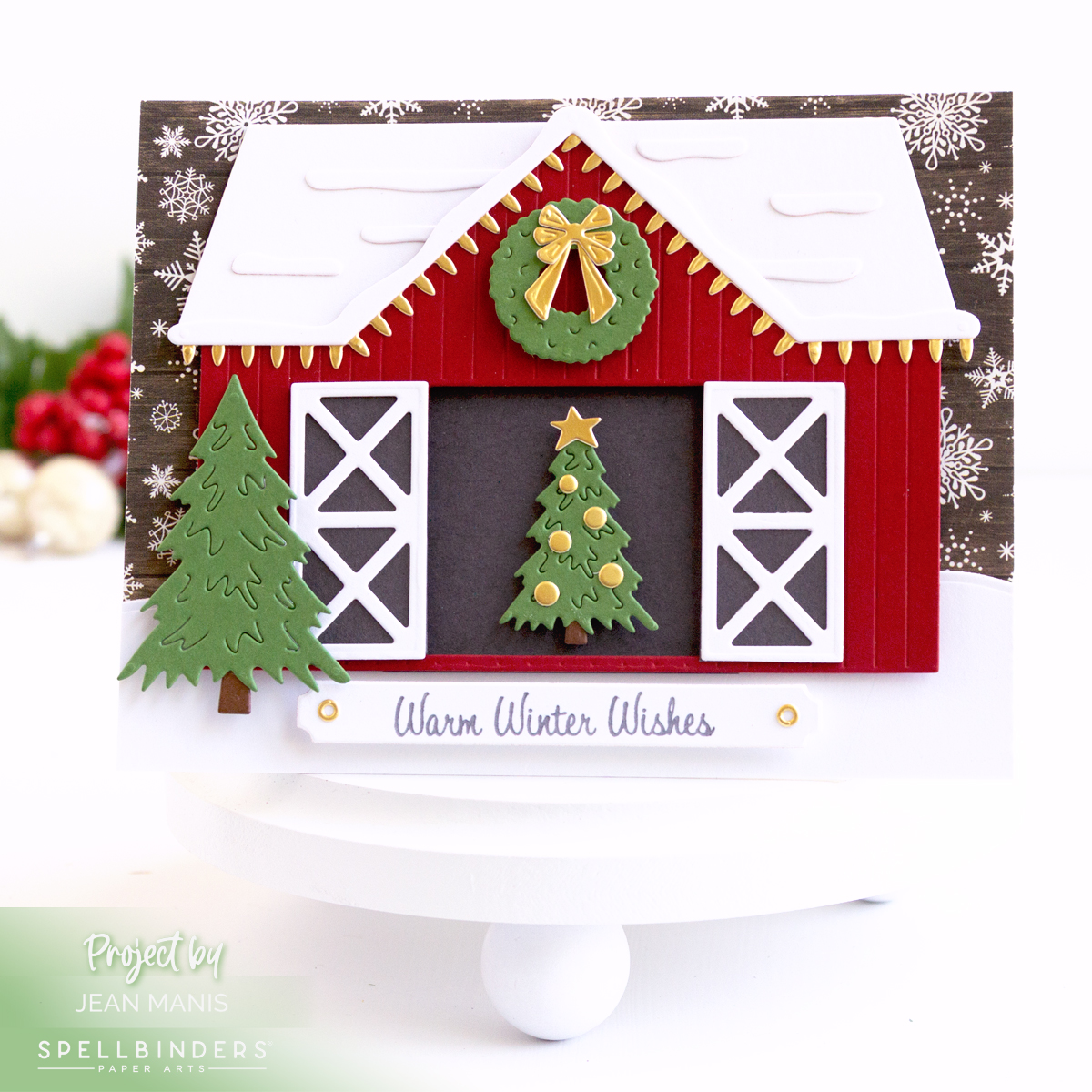 Spellbinders | Country Christmas Barn